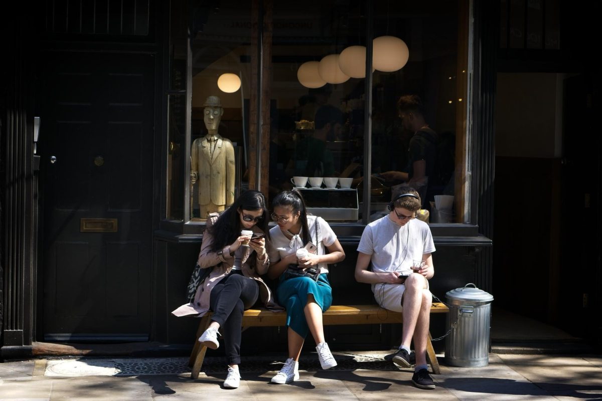 But you're never alone with your phone... photo courtesy of Garry Knight