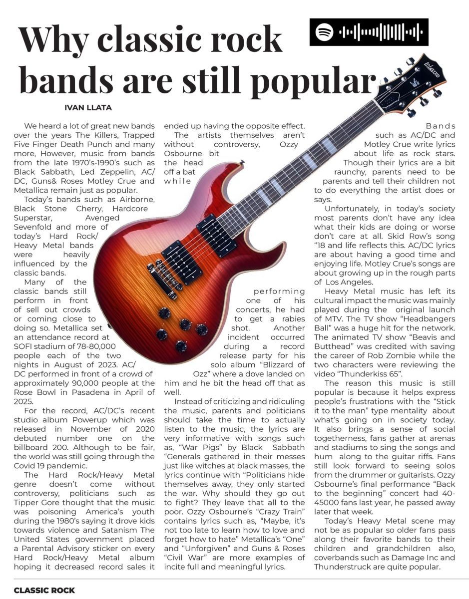 Wings Magazine Spring 2026 – Why classic rock bands are still popular