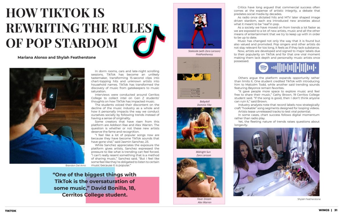 Wings Magazine Spring 2026 – How TikTok is rewriting the rules of pop stardom