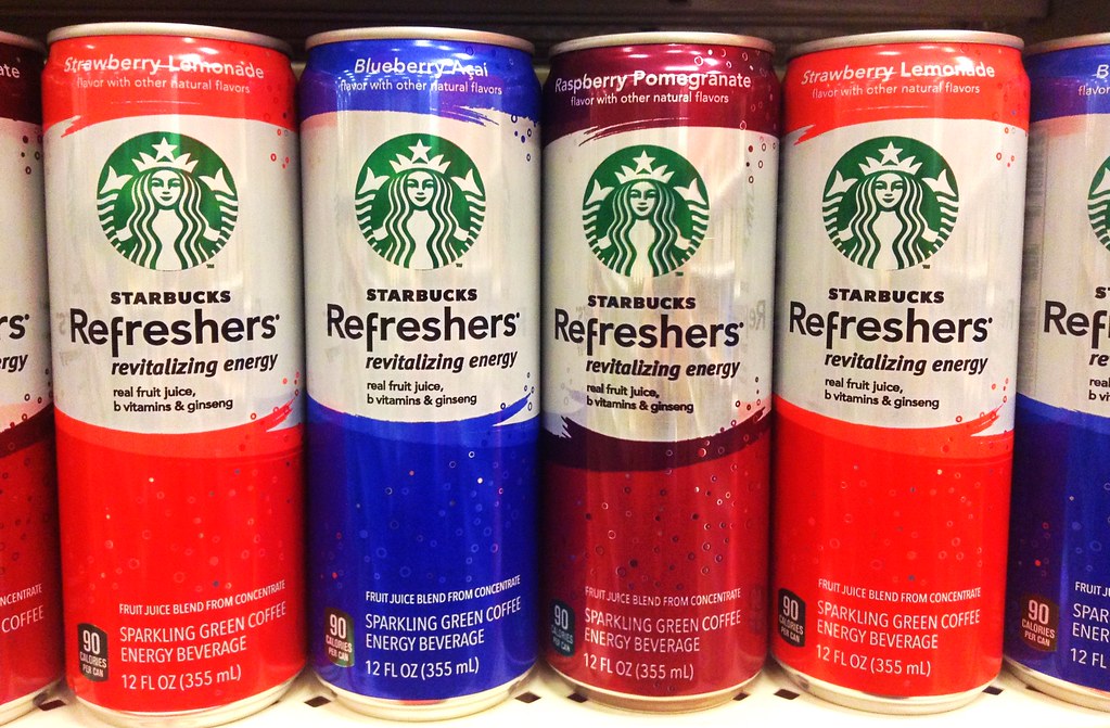 Starbucks Refreshers are stocking up in stores throughout the U.S
